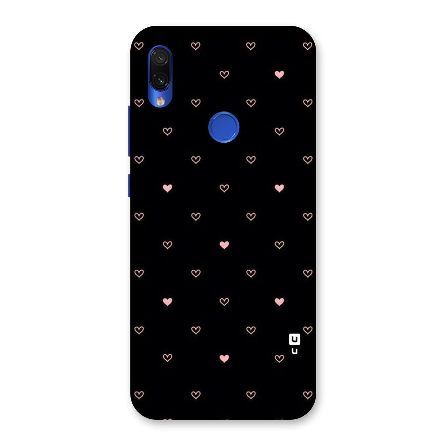 Tiny Little Pink Pattern Back Case for Redmi Note 7S