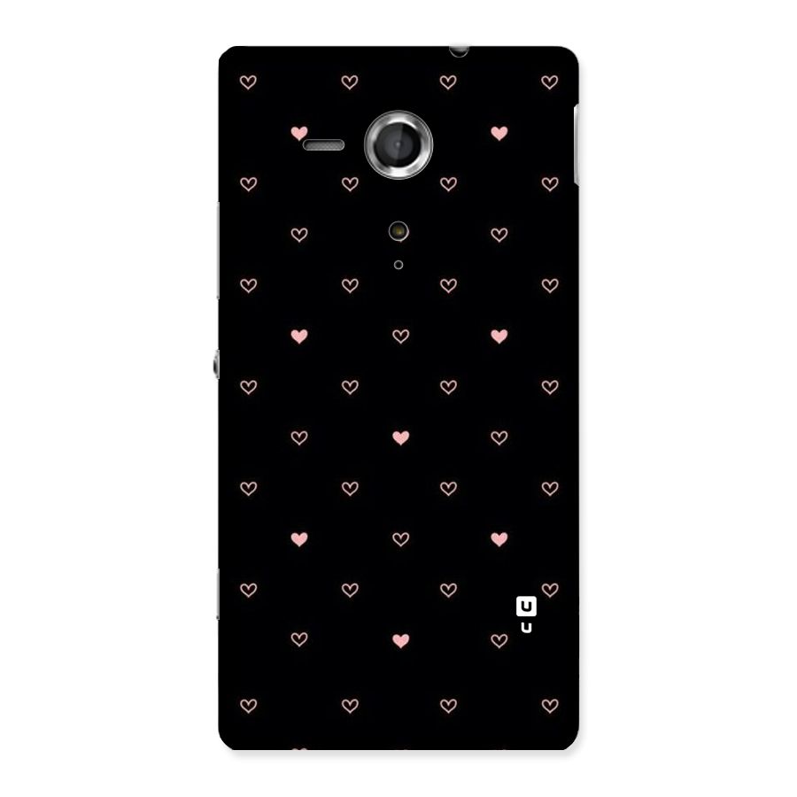 Tiny Little Pink Pattern Back Case for Sony Xperia SP