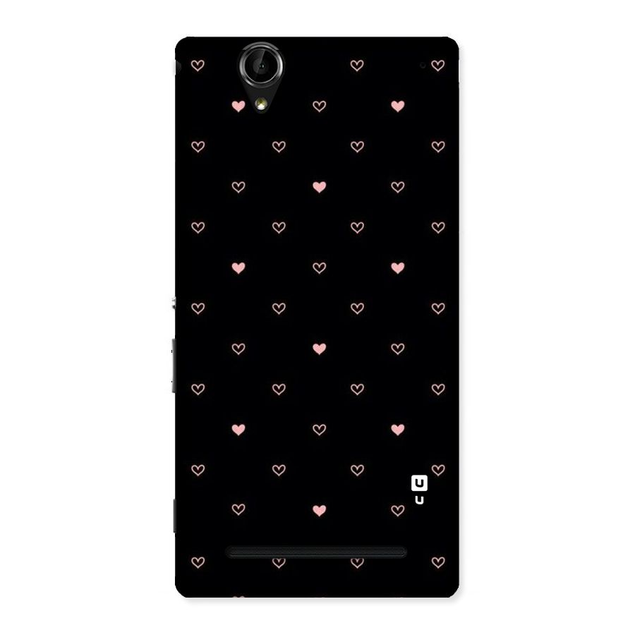 Tiny Little Pink Pattern Back Case for Sony Xperia T2