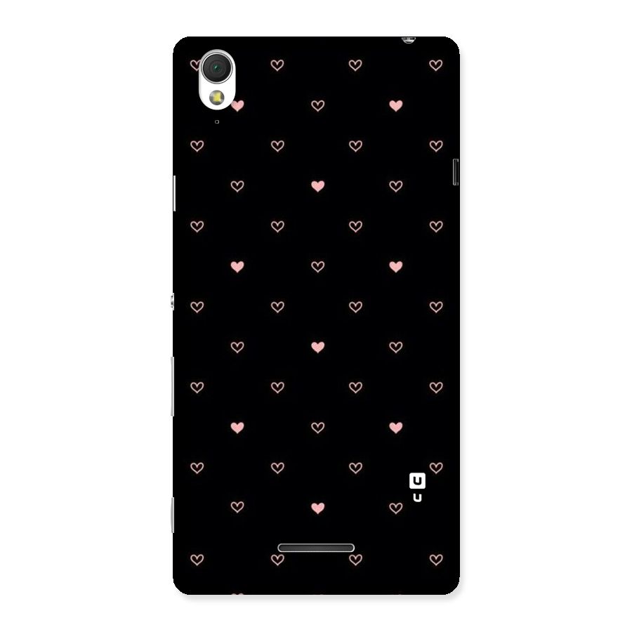 Tiny Little Pink Pattern Back Case for Sony Xperia T3