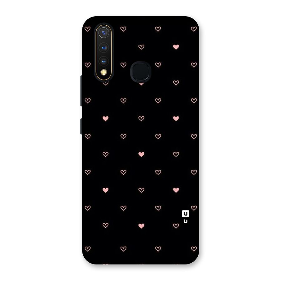 Tiny Little Pink Pattern Back Case for Vivo U20