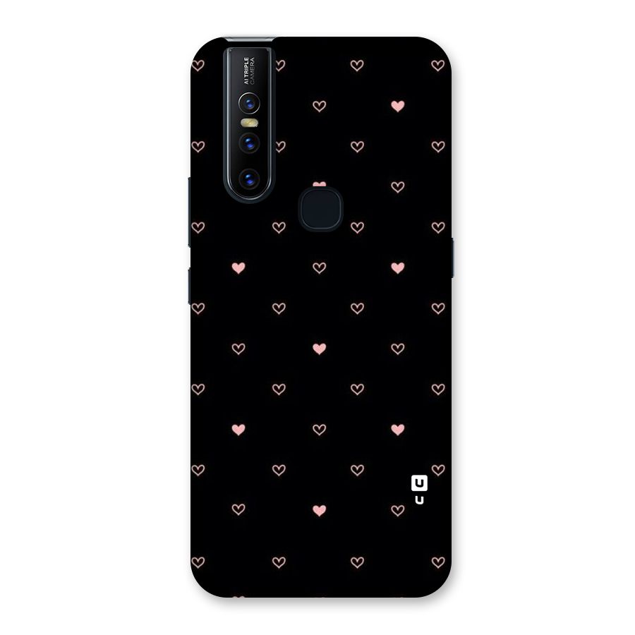 Tiny Little Pink Pattern Back Case for Vivo V15