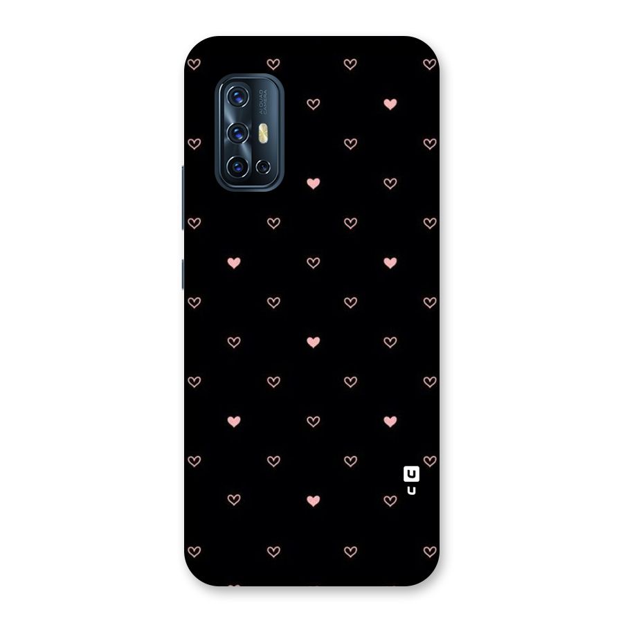 Tiny Little Pink Pattern Back Case for Vivo V17