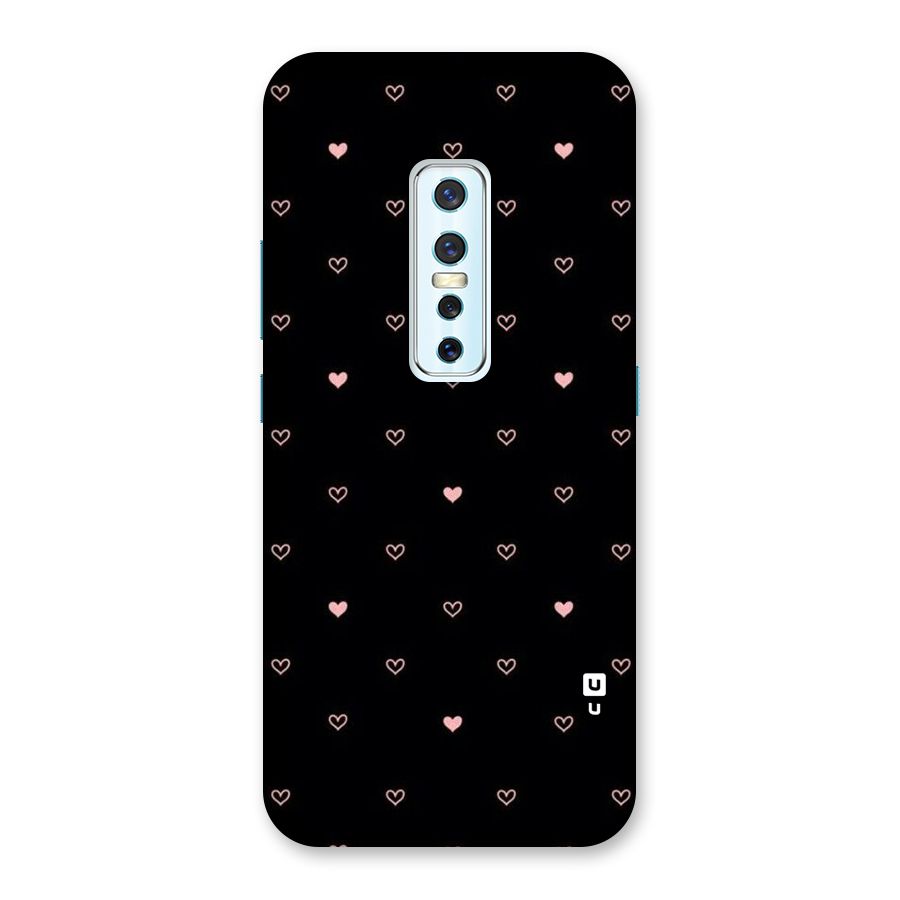 Tiny Little Pink Pattern Back Case for Vivo V17 Pro