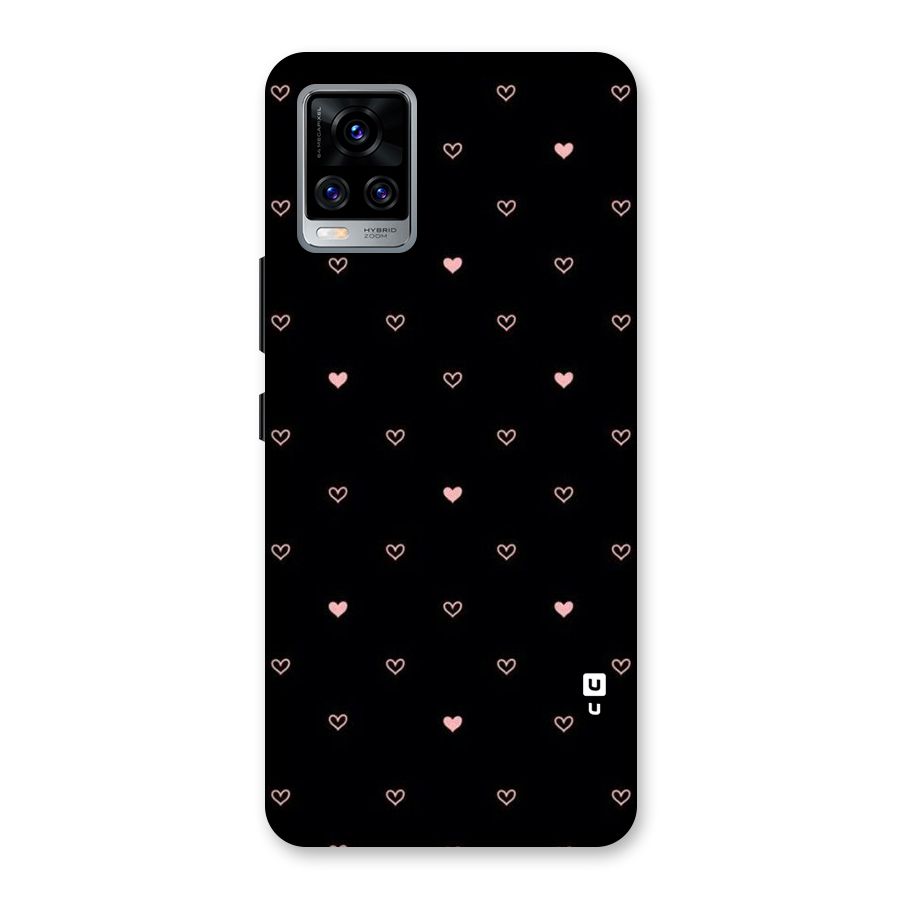 Tiny Little Pink Pattern Back Case for Vivo V20 Pro