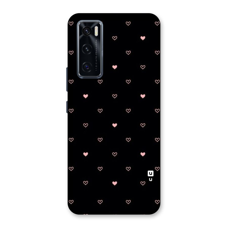 Tiny Little Pink Pattern Back Case for Vivo V20 SE