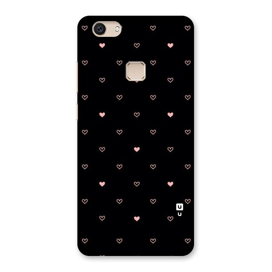 Tiny Little Pink Pattern Back Case for Vivo V7