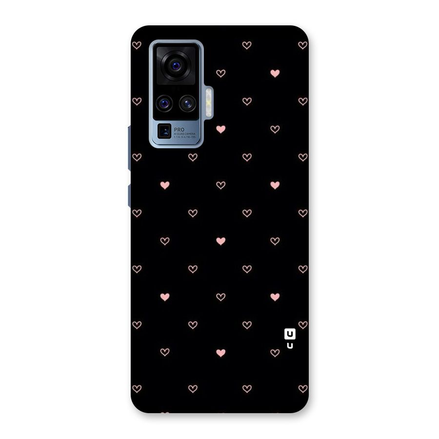 Tiny Little Pink Pattern Back Case for Vivo X50 Pro