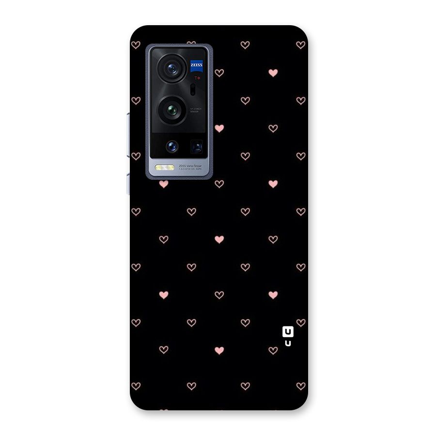 Tiny Little Pink Pattern Back Case for Vivo X60 Pro Plus