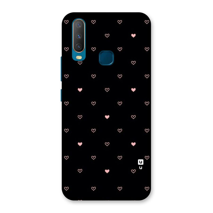 Tiny Little Pink Pattern Back Case for Vivo Y12