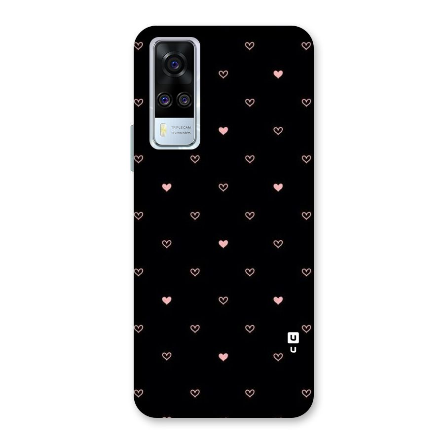 Tiny Little Pink Pattern Back Case for Vivo Y31