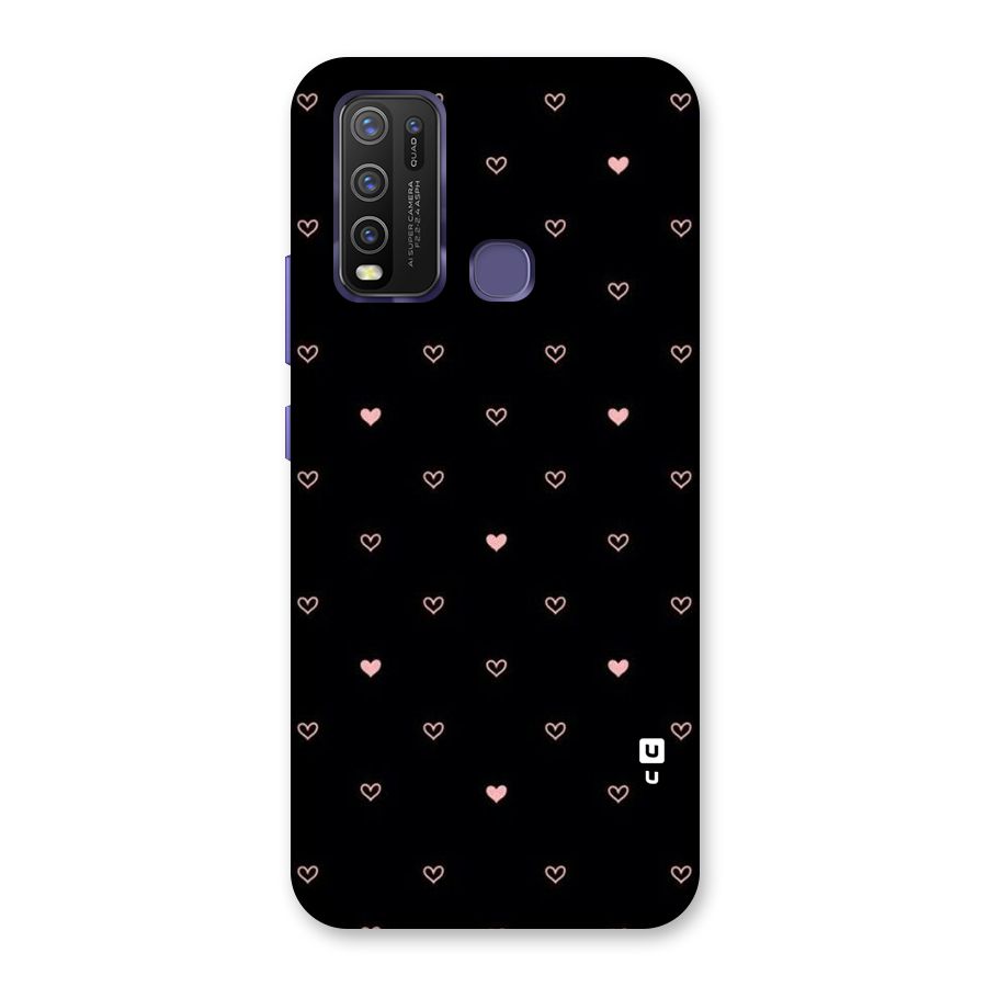 Tiny Little Pink Pattern Back Case for Vivo Y50