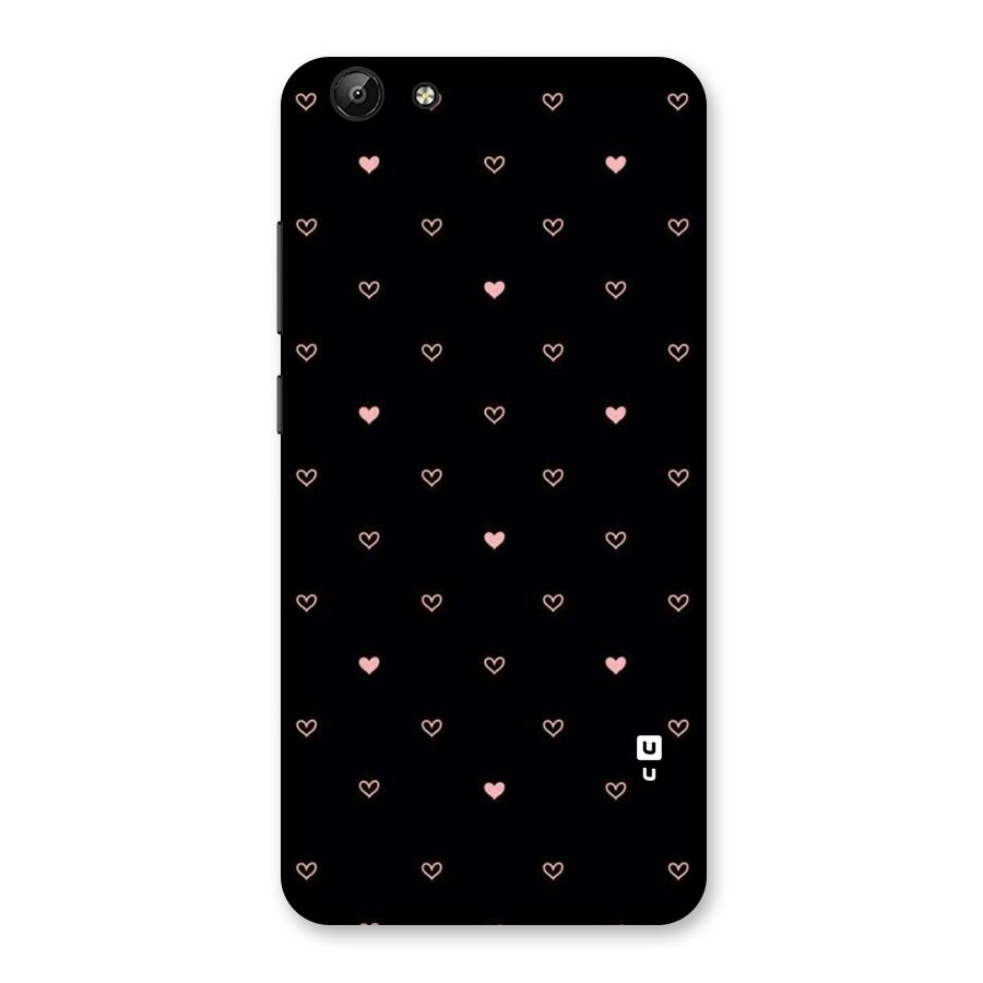 Tiny Little Pink Pattern Back Case for Vivo Y69