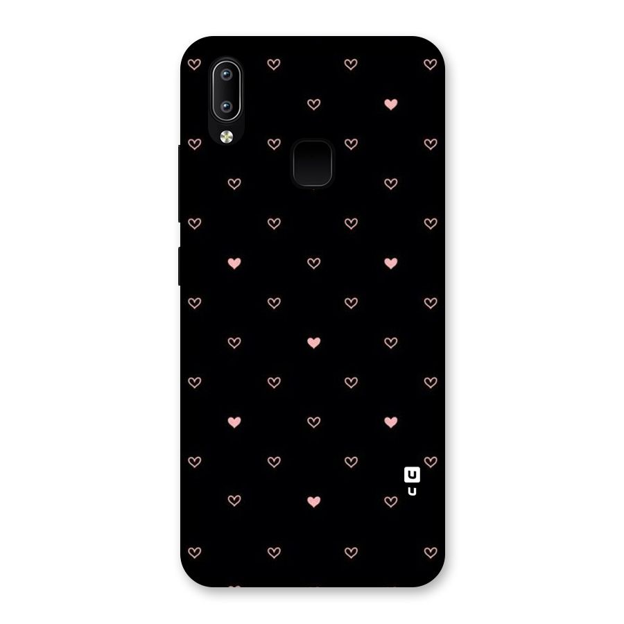 Tiny Little Pink Pattern Back Case for Vivo Y93