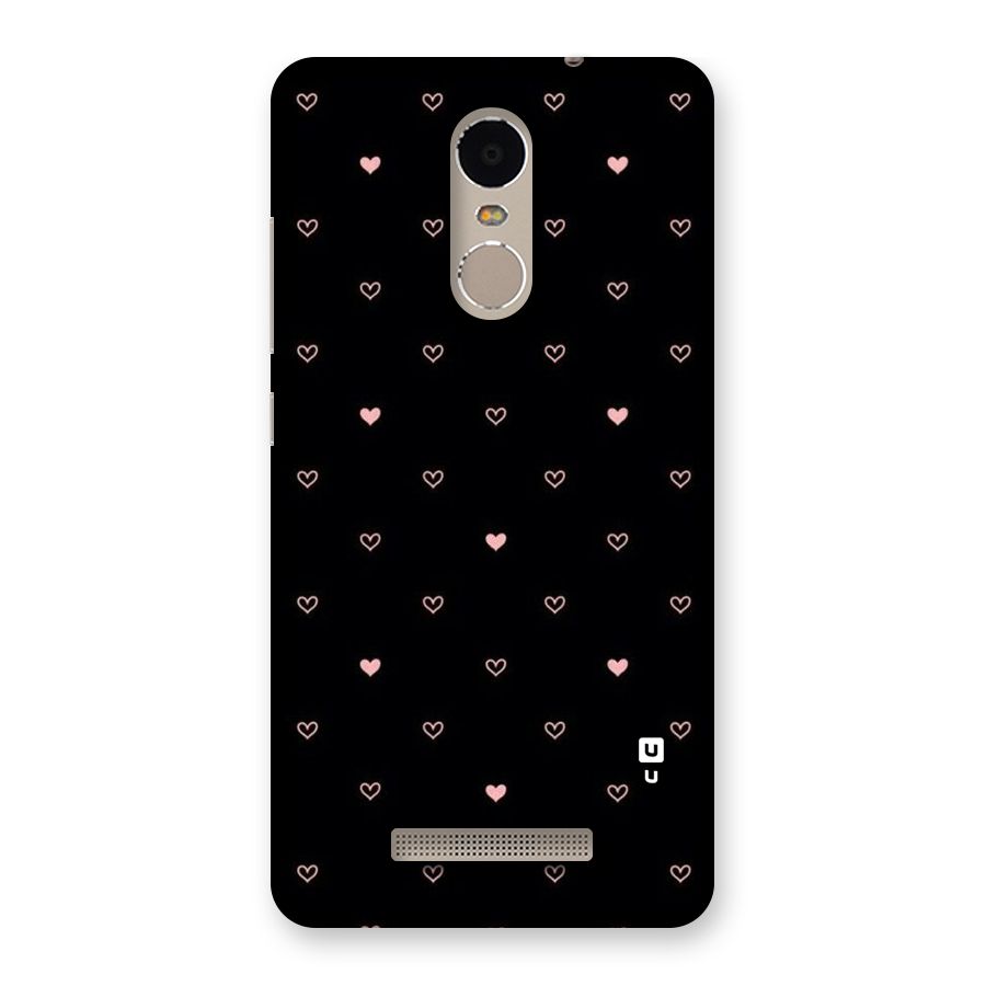 Tiny Little Pink Pattern Back Case for Xiaomi Redmi Note 3