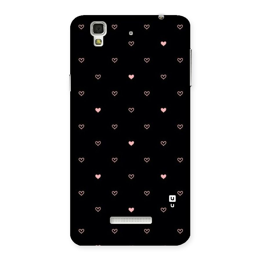 Tiny Little Pink Pattern Back Case for Yu Yureka
