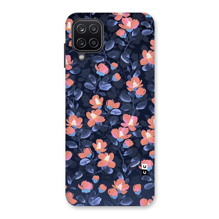 Tiny Peach Flowers Back Case for Galaxy A12