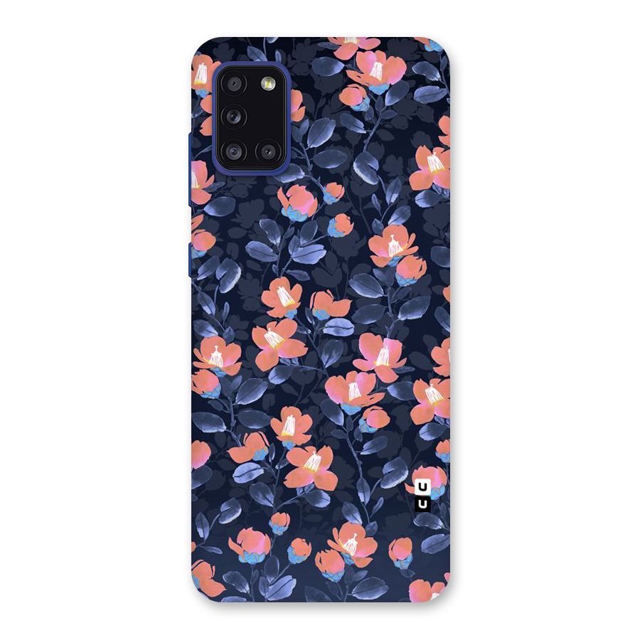 Tiny Peach Flowers Back Case for Galaxy A31