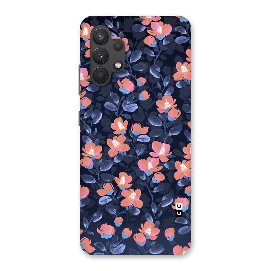 Tiny Peach Flowers Back Case for Galaxy A32