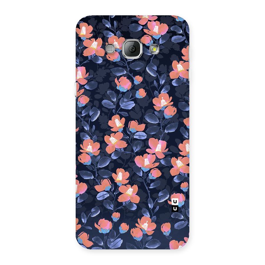 Tiny Peach Flowers Back Case for Galaxy A8