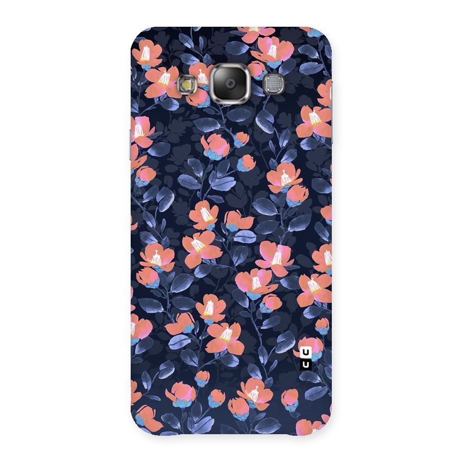 Tiny Peach Flowers Back Case for Galaxy E7