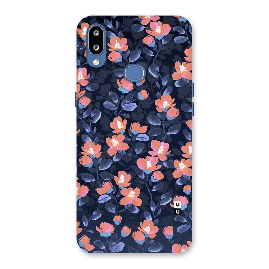 Tiny Peach Flowers Back Case for Galaxy M01s