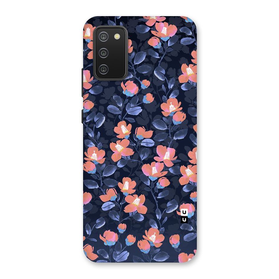 Tiny Peach Flowers Back Case for Galaxy M02s