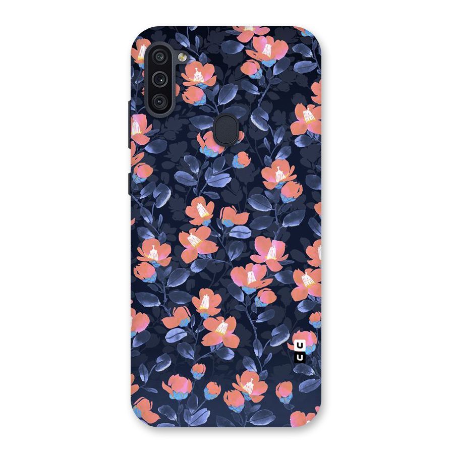 Tiny Peach Flowers Back Case for Galaxy M11