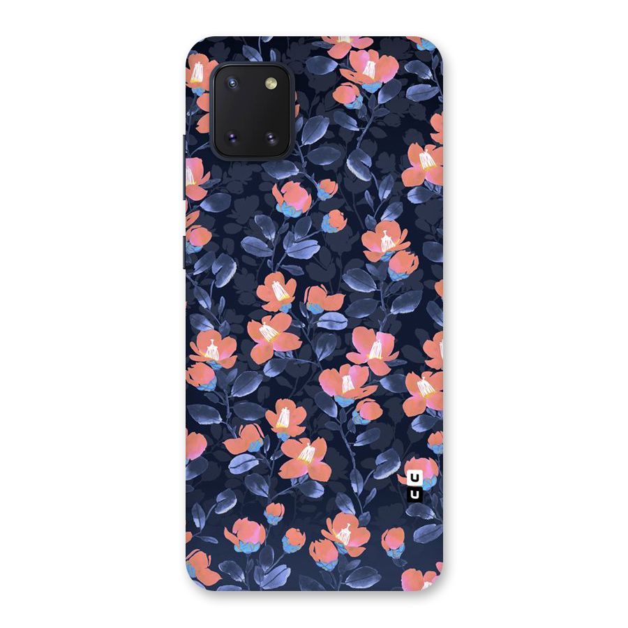 Tiny Peach Flowers Back Case for Galaxy Note 10 Lite