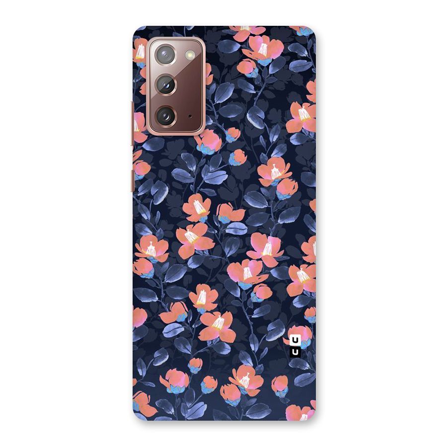 Tiny Peach Flowers Back Case for Galaxy Note 20