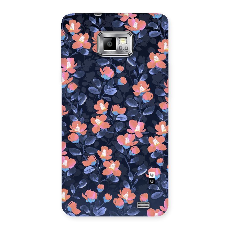 Tiny Peach Flowers Back Case for Galaxy S2