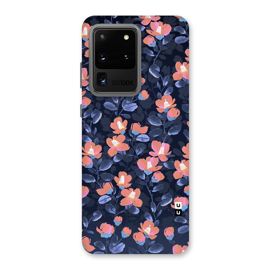 Tiny Peach Flowers Back Case for Galaxy S20 Ultra