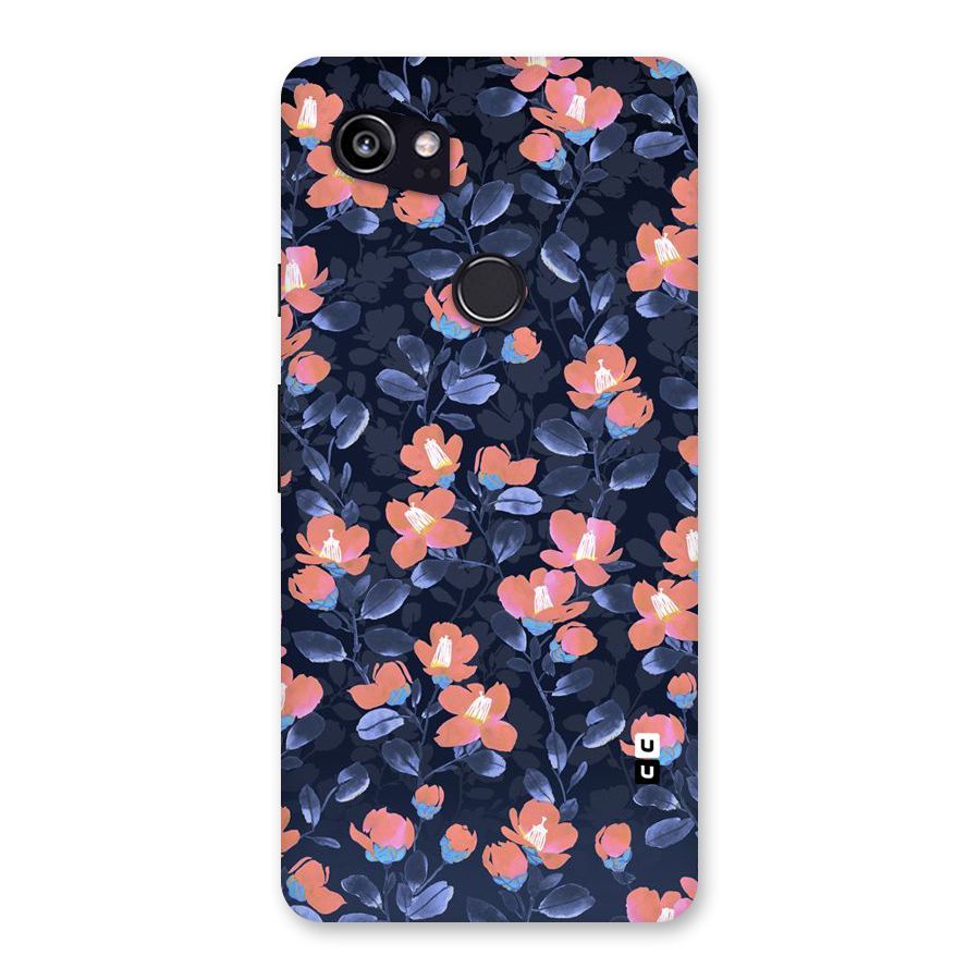 Tiny Peach Flowers Back Case for Google Pixel 2 XL