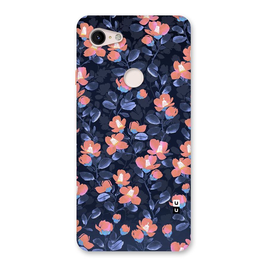 Tiny Peach Flowers Back Case for Google Pixel 3 XL