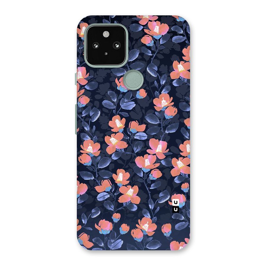 Tiny Peach Flowers Back Case for Google Pixel 5