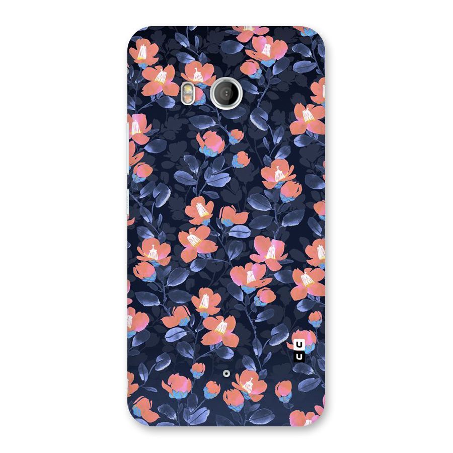Tiny Peach Flowers Back Case for HTC U11