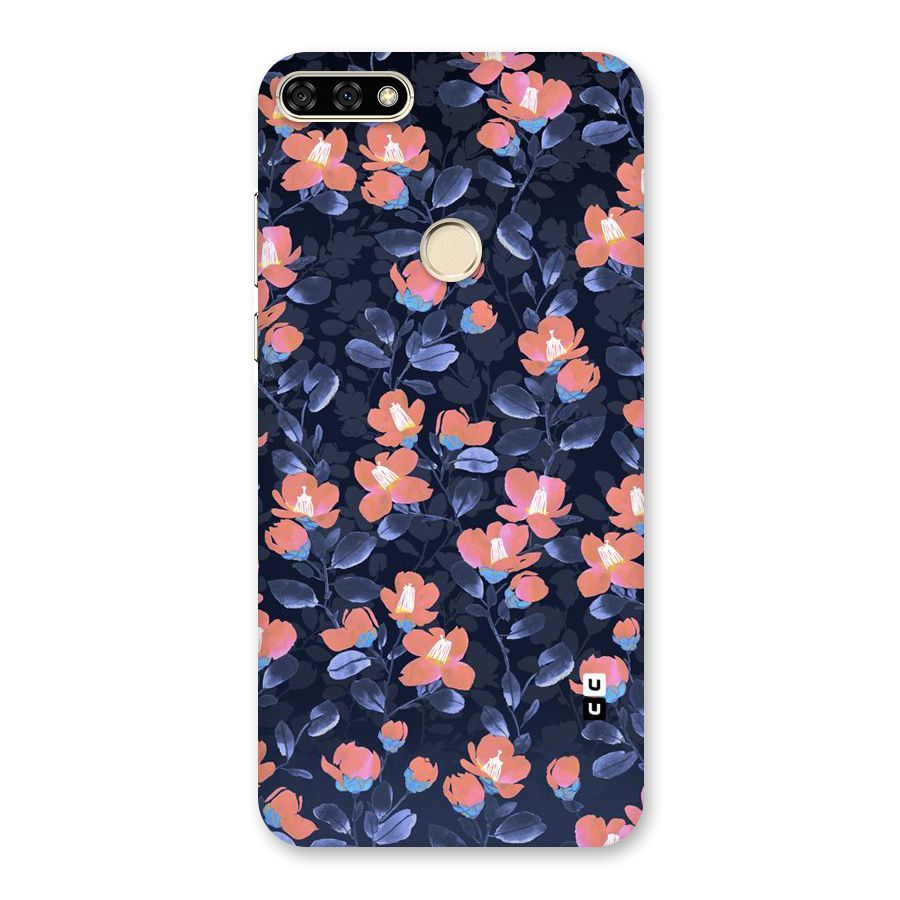 Tiny Peach Flowers Back Case for Honor 7A