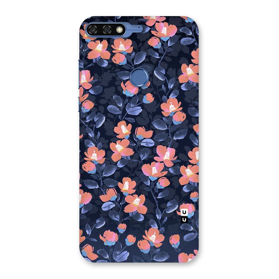 Tiny Peach Flowers Back Case for Honor 7C