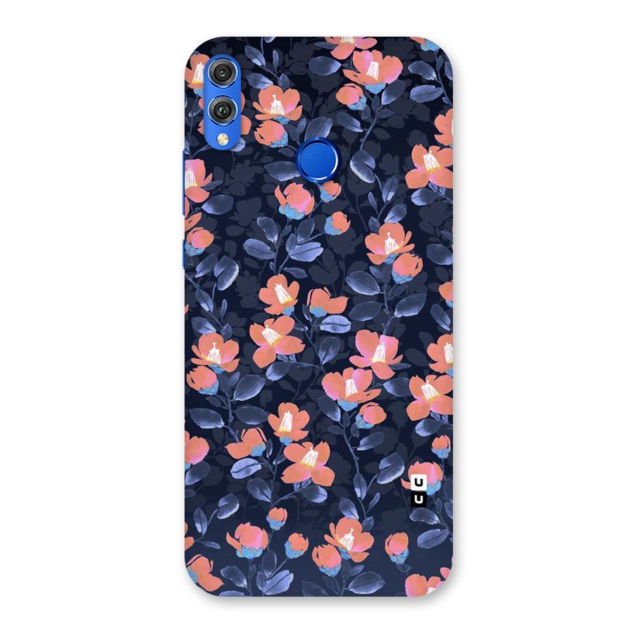 Tiny Peach Flowers Back Case for Honor 8X