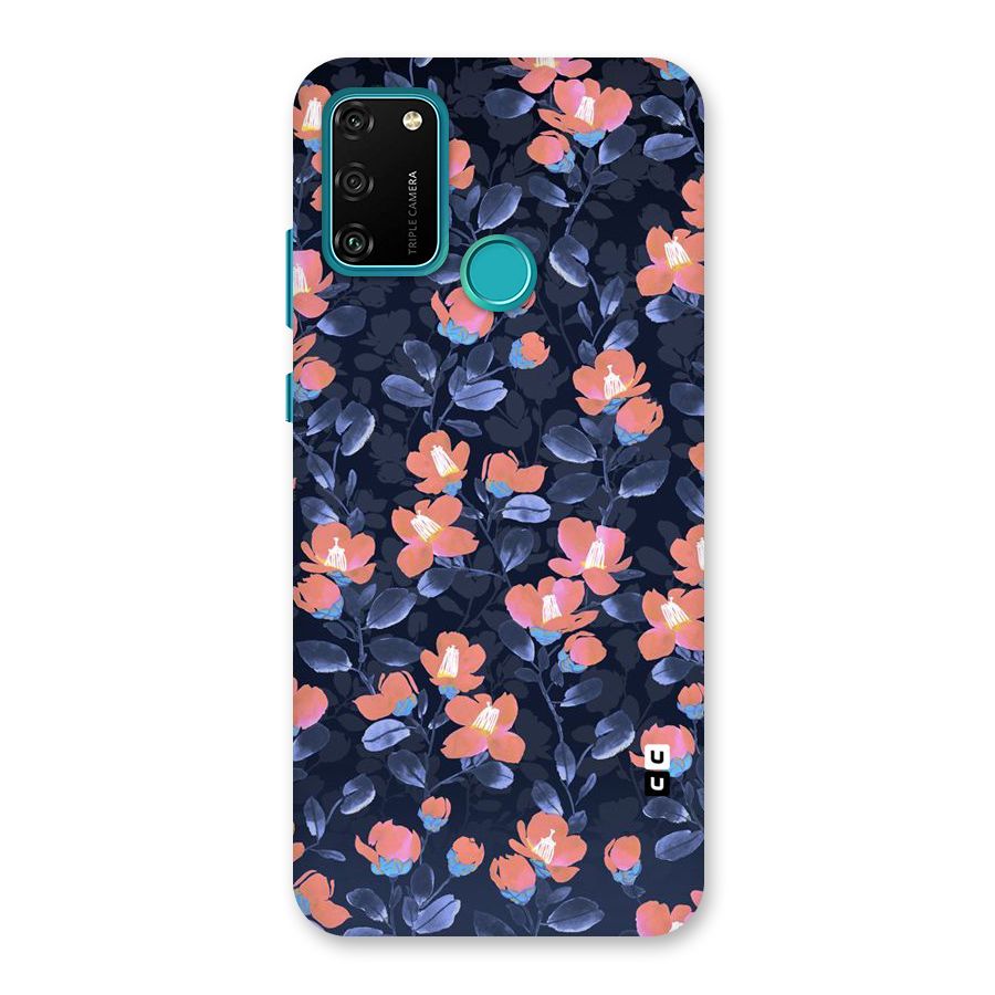 Tiny Peach Flowers Back Case for Honor 9A