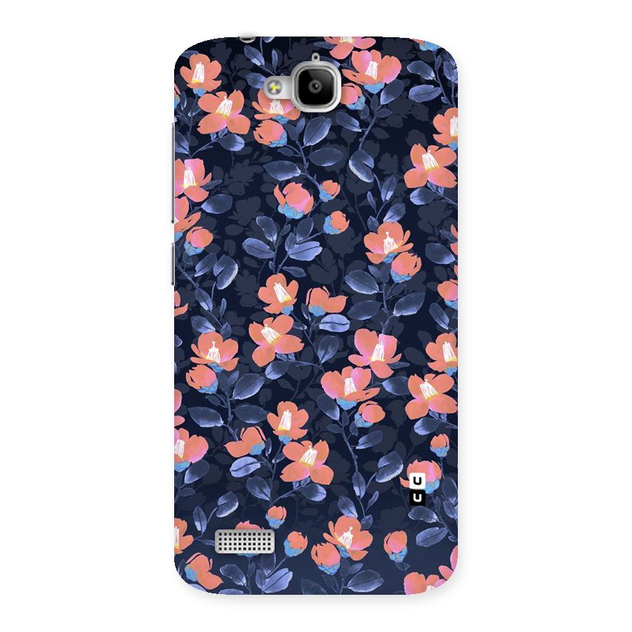 Tiny Peach Flowers Back Case for Honor Holly
