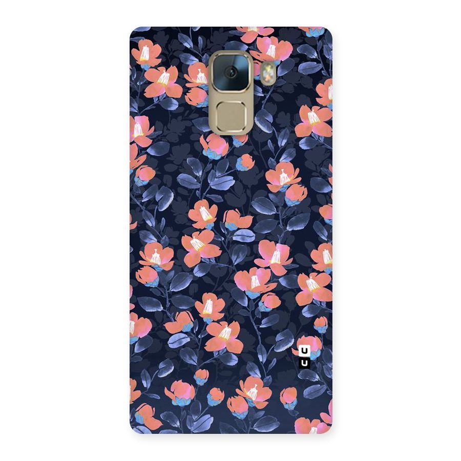 Tiny Peach Flowers Back Case for Huawei Honor 7