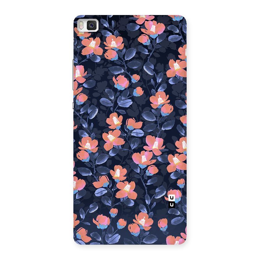 Tiny Peach Flowers Back Case for Huawei P8