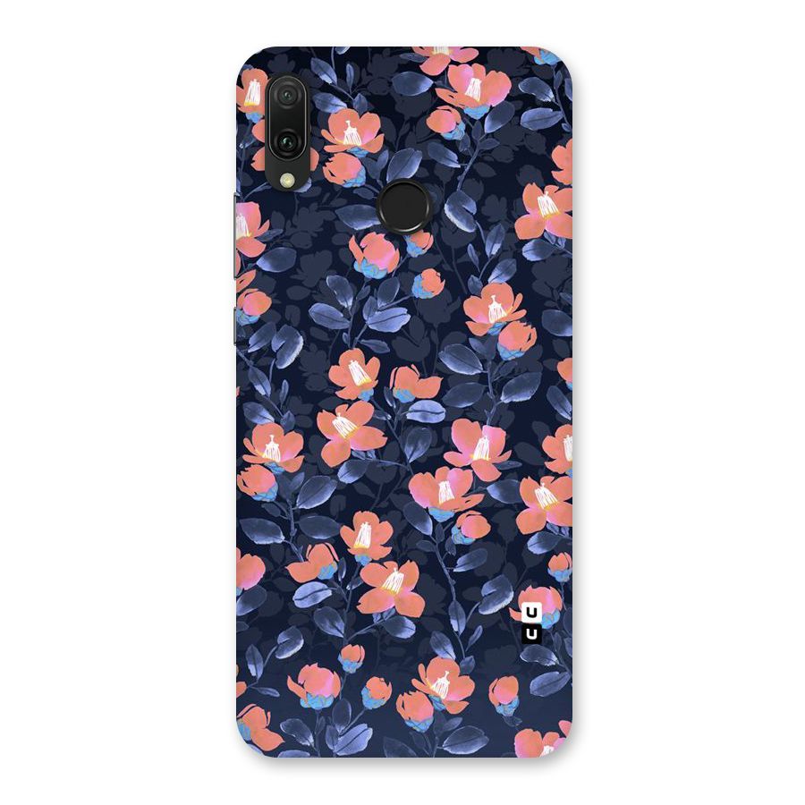 Tiny Peach Flowers Back Case for Huawei Y9 (2019)