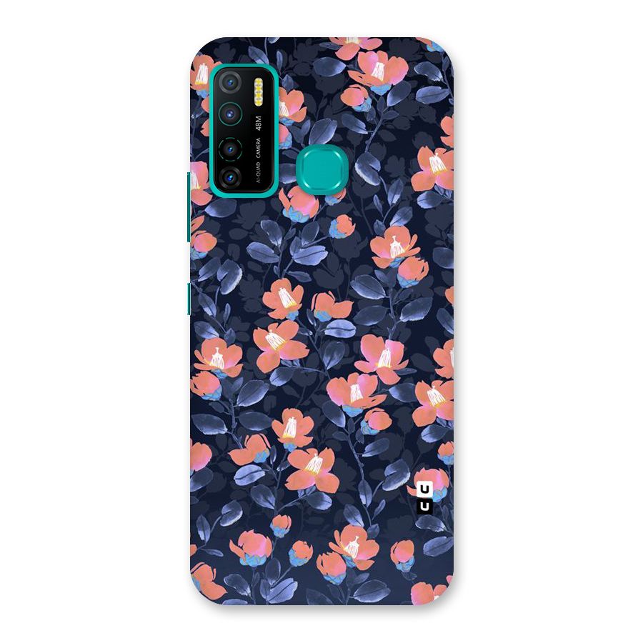 Tiny Peach Flowers Back Case for Infinix Hot 9 Pro