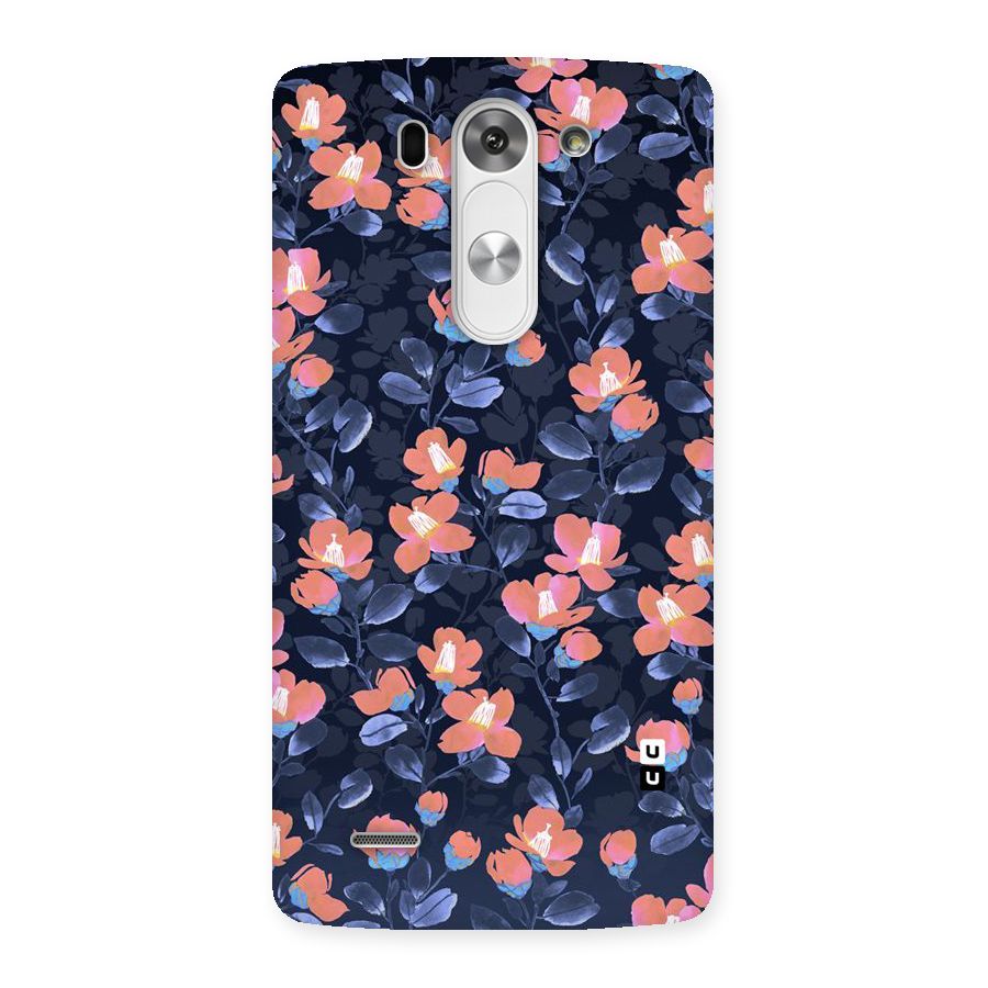 Tiny Peach Flowers Back Case for LG G3 Beat