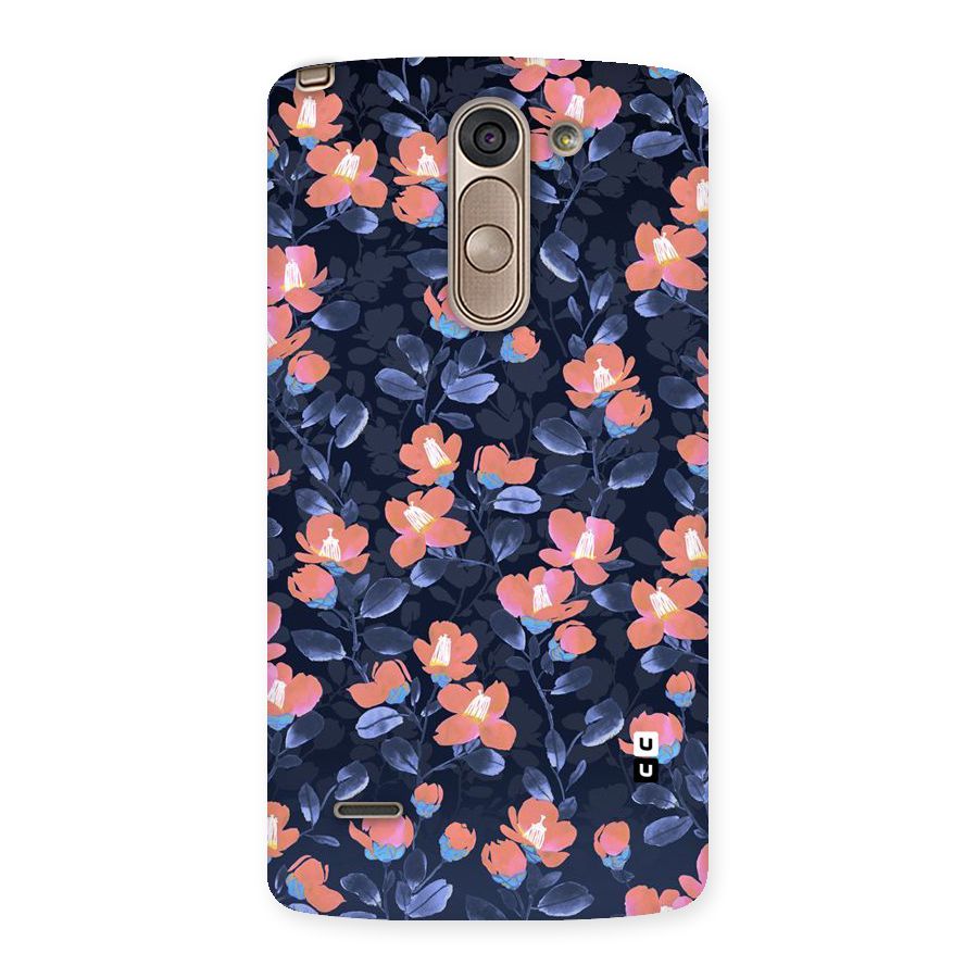 Tiny Peach Flowers Back Case for LG G3 Stylus