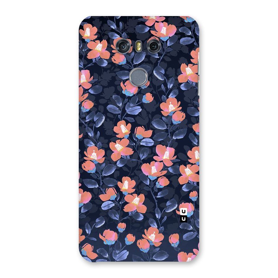 Tiny Peach Flowers Back Case for LG G6