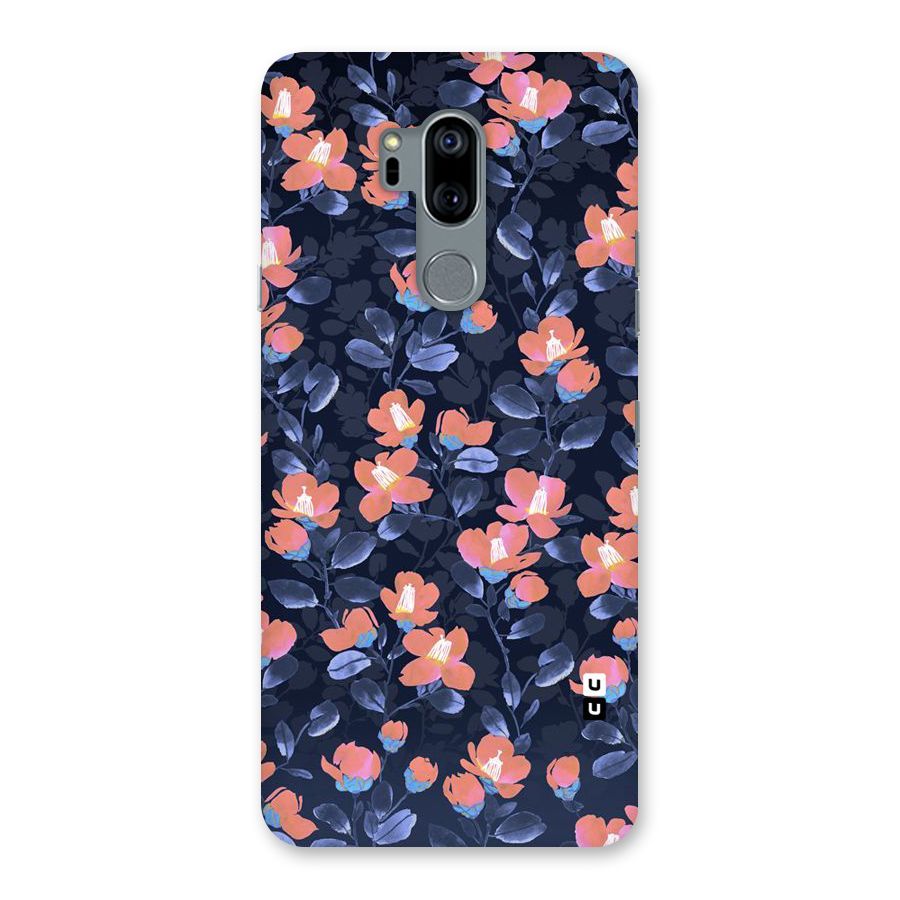 Tiny Peach Flowers Back Case for LG G7