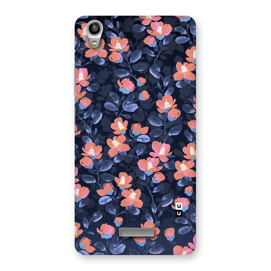Tiny Peach Flowers Back Case for Lava-Pixel-V1